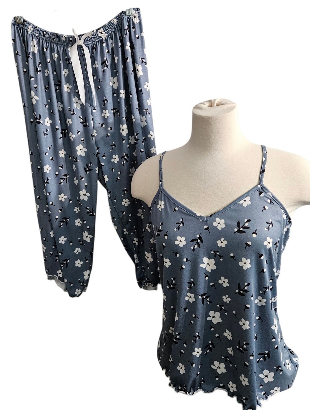 Pretty PJ's! Girls XL 2 Piece Pajama/Lounge Set, Tank & Capris
